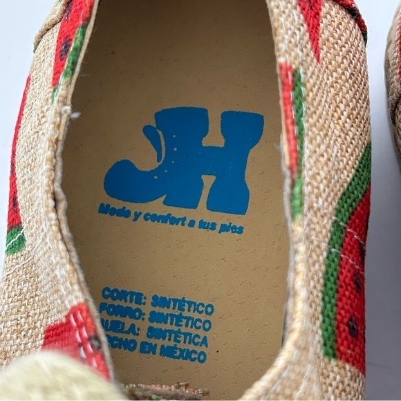 Cute Watermelon Canvas Platform Sneakers - Picture 13 of 16